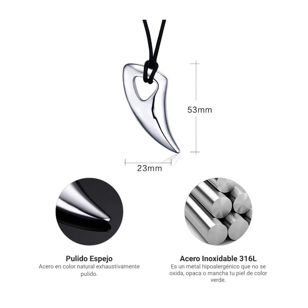 Collar Bull - Acero Inox.