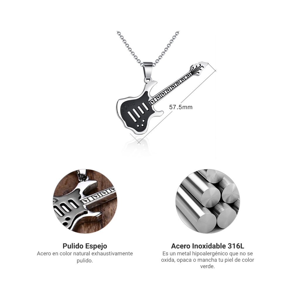 Collar Hendrix - Acero Inox.