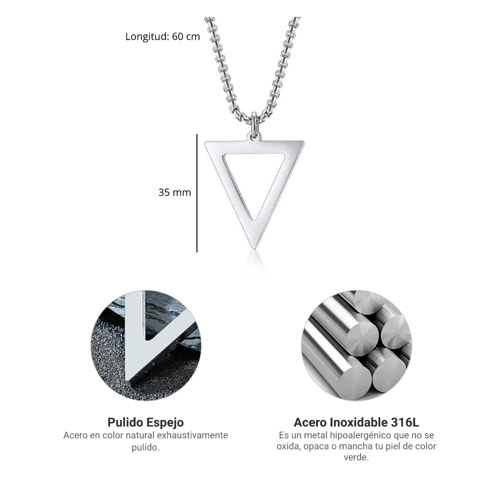 Collar Bermuda - Acero Inox.