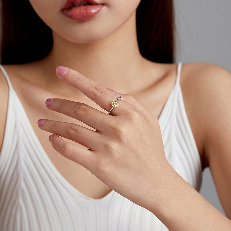 Anillo Girasol modelo