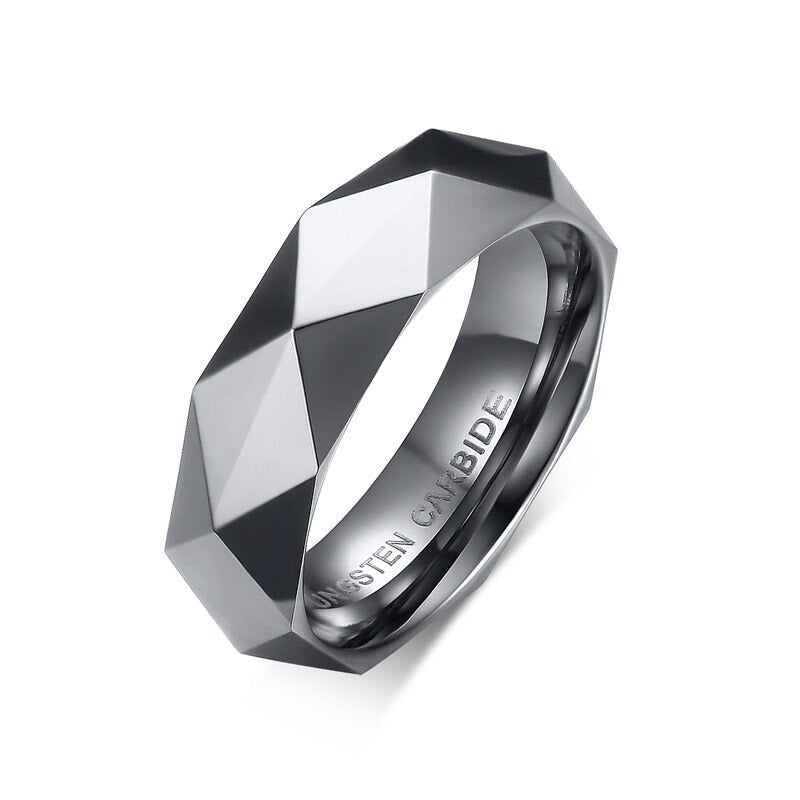 Anillo Cyber - Tungsteno