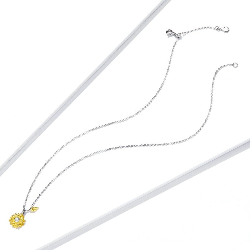 Collar Girasol - Plata .925
