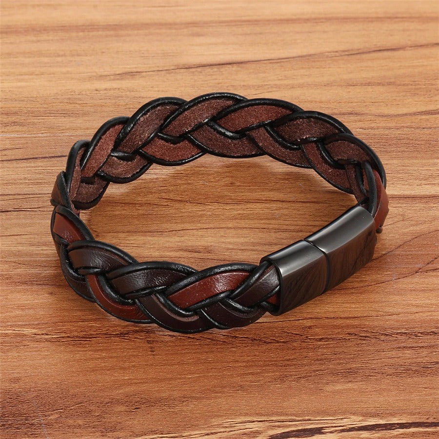 Pulsera Braid - Piel Natural
