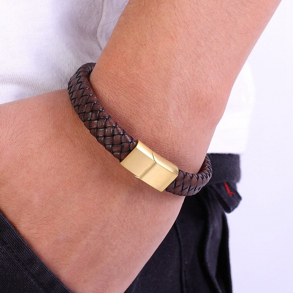 Pulsera Cocoa - Piel Natural