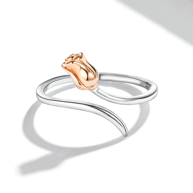 Anillo Una Rosa Para Ti - Plata .925