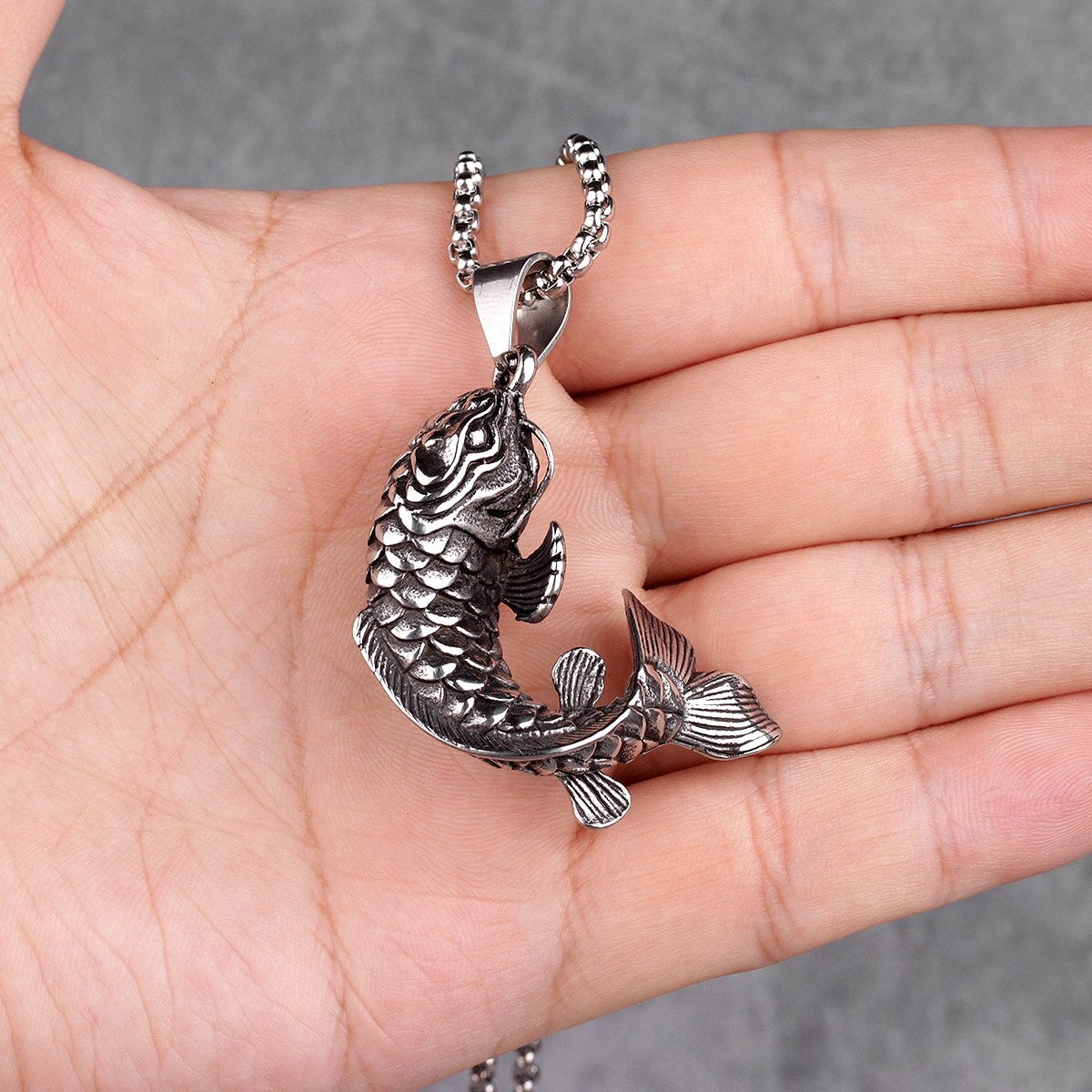 Collar Koi - Acero Inox.