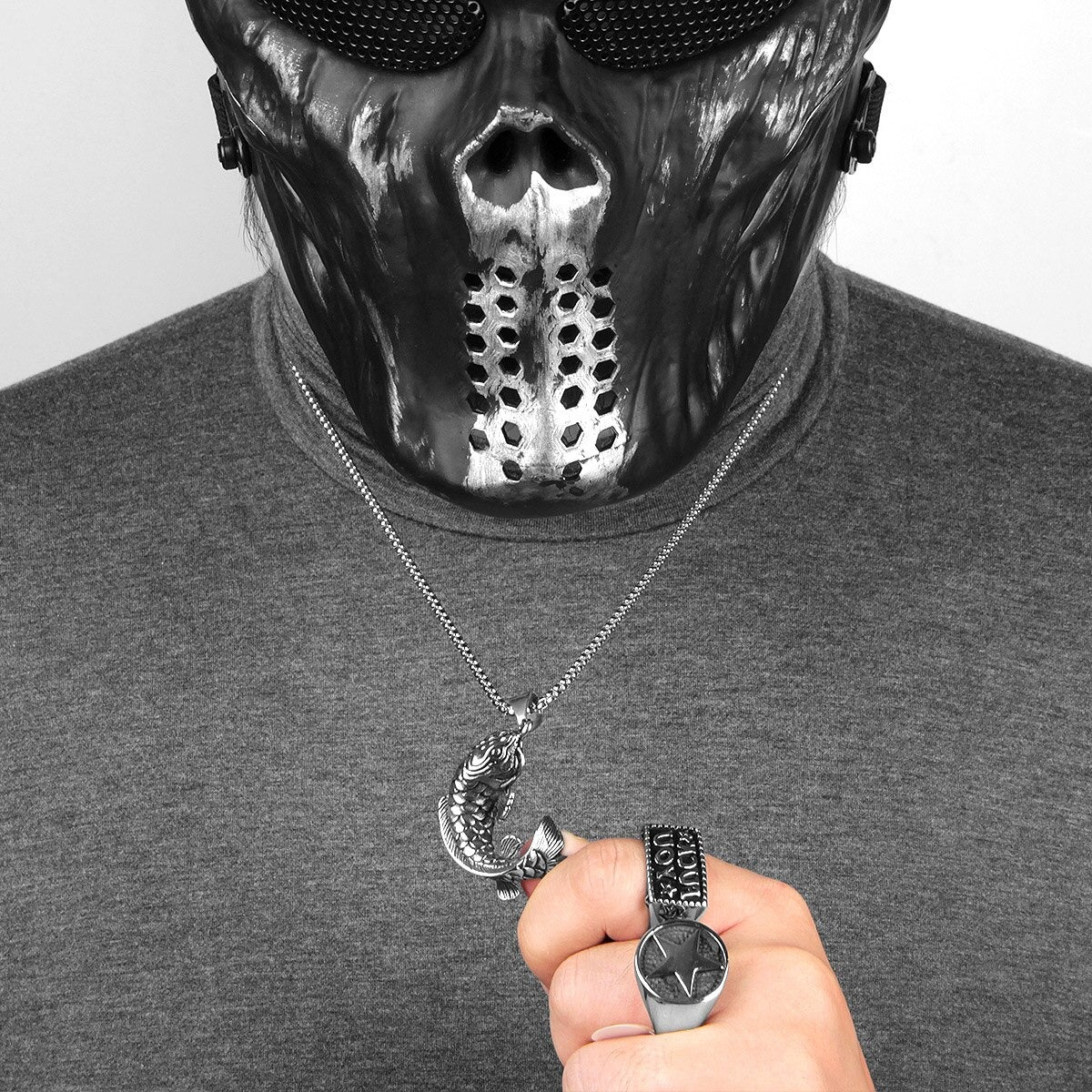 Collar Koi - Acero Inox.