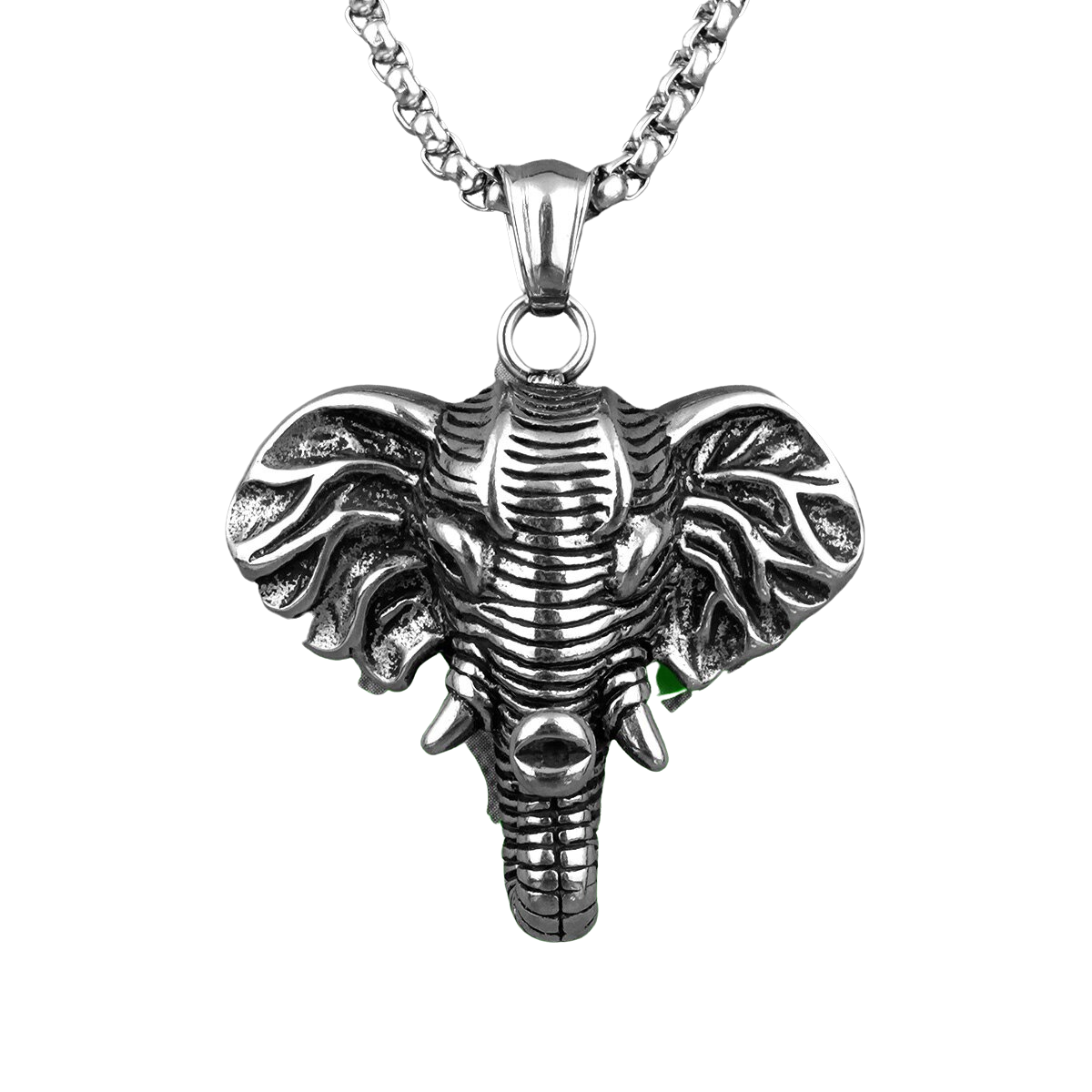 Collar Elefante - Acero Inox.