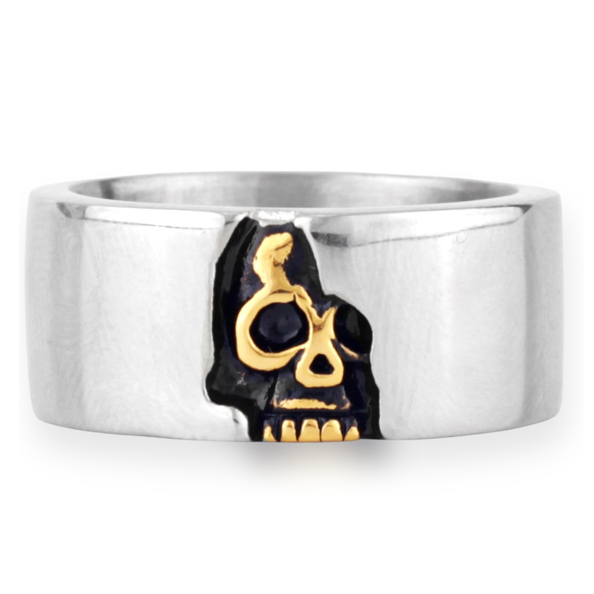Anillo Enterrado Vivo - Acero Inox.