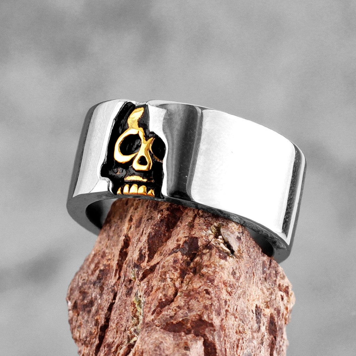 Anillo Enterrado Vivo - Acero Inox.