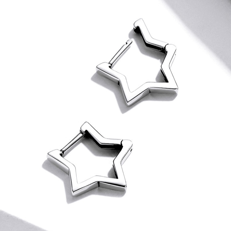 Aretes Estrellas - Plata .925