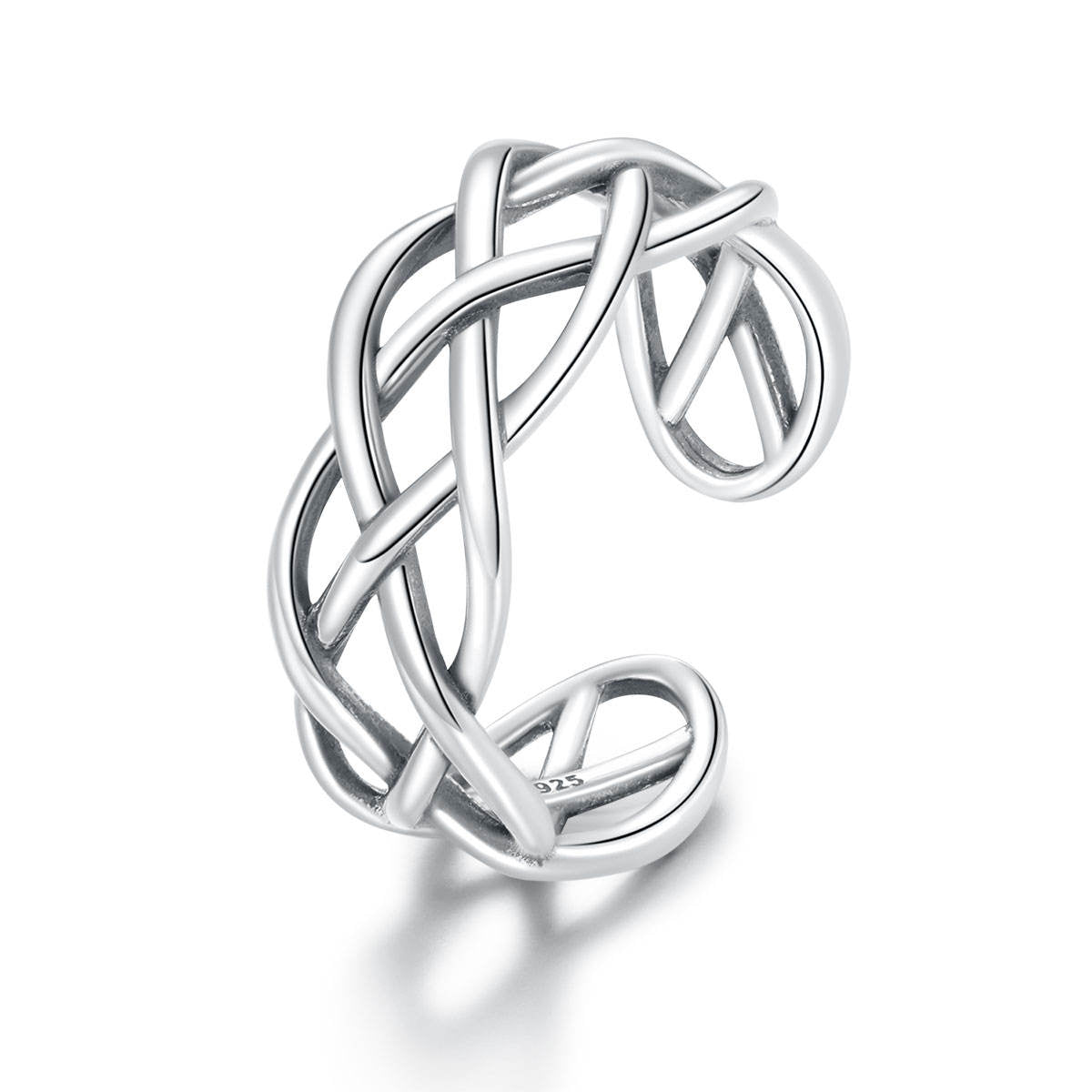 Anillo Trenzado - Plata .925