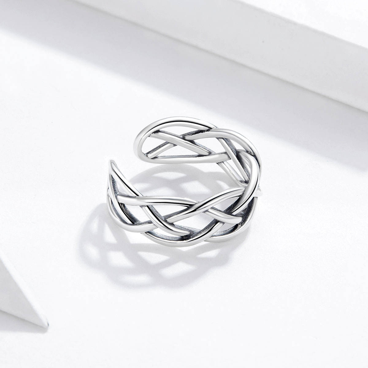 Anillo Trenzado - Plata .925