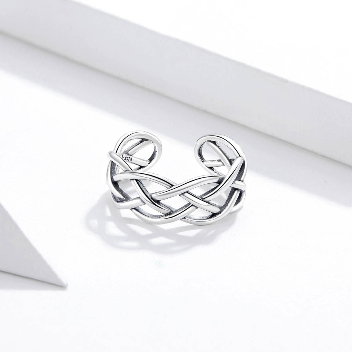 Anillo Trenzado - Plata .925