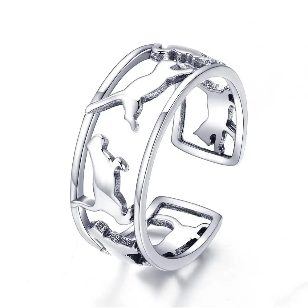 Anillo Saltando - Plata .925