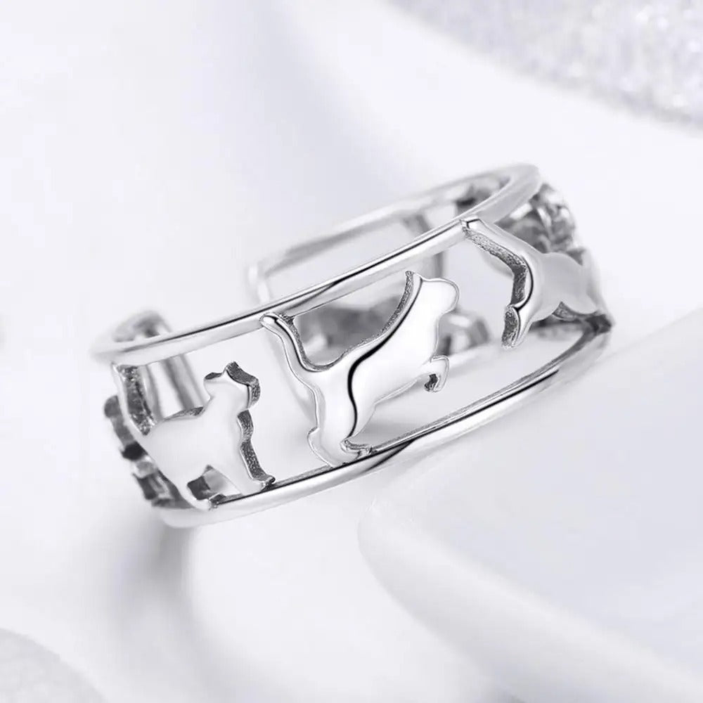 Anillo Saltando - Plata .925