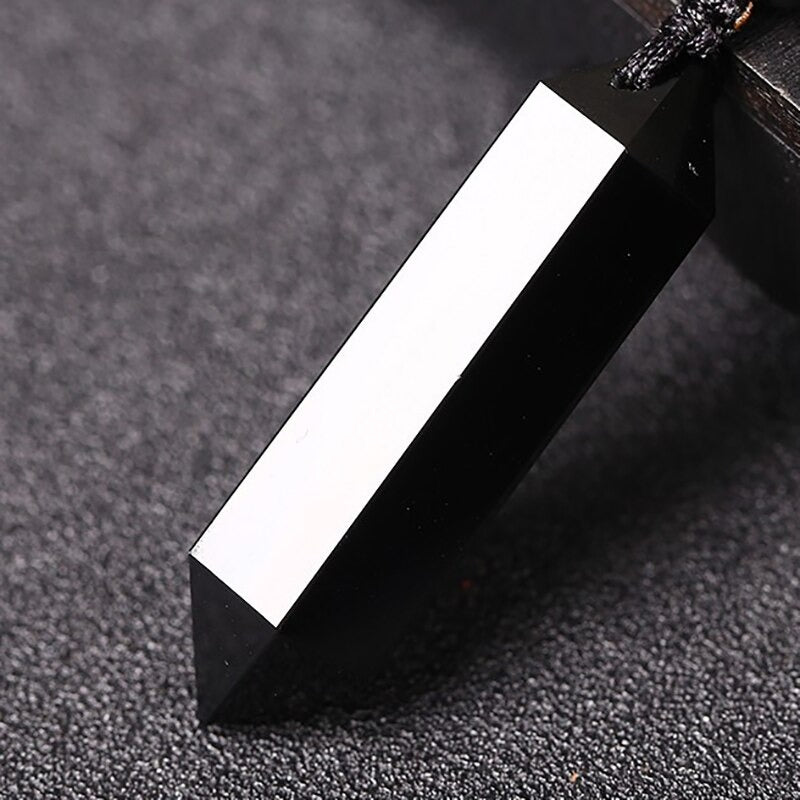 Collar Pristina - Obsidiana