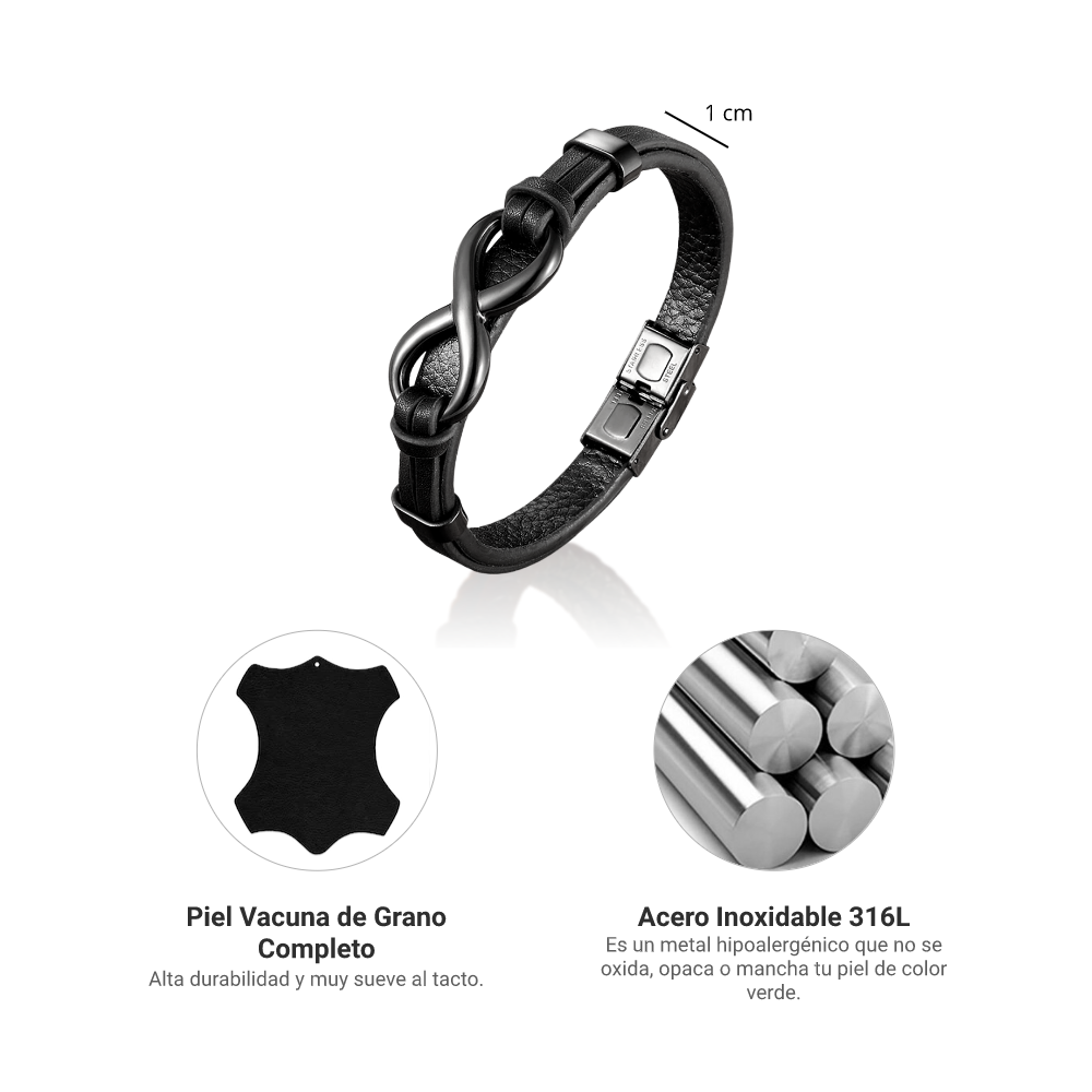Pulsera infinito detalles