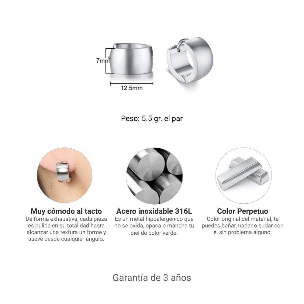 Aros Anchos - Chulada Joyería