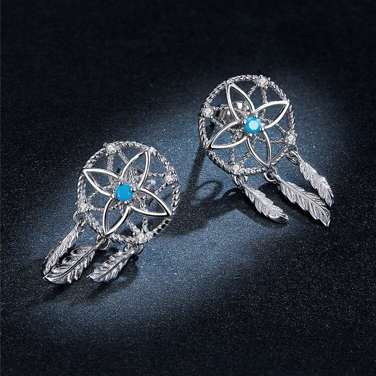 Atrapasueños Piedra Azul - Chulada Joyería