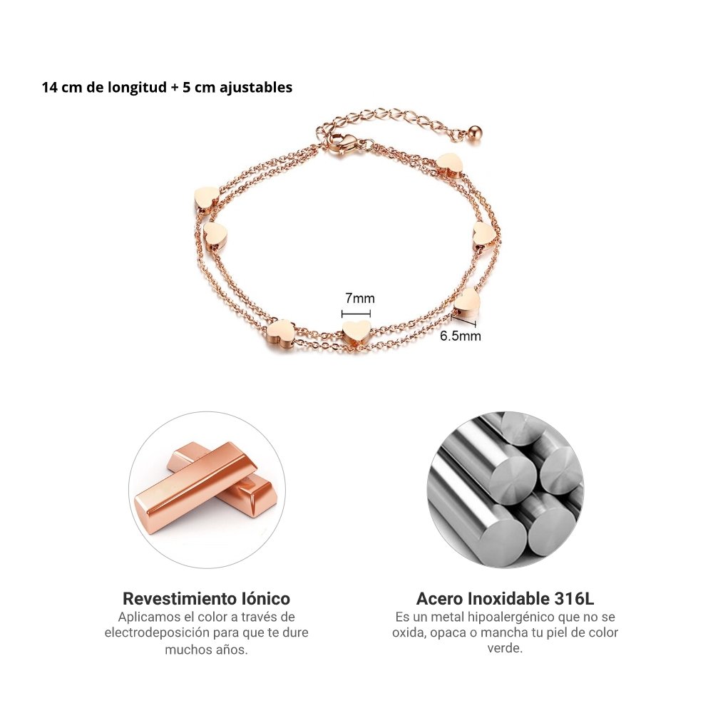 Corazones Mini - Chulada Joyería