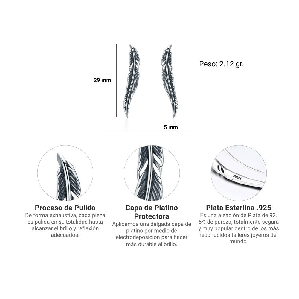 Plumas - Chulada Joyería