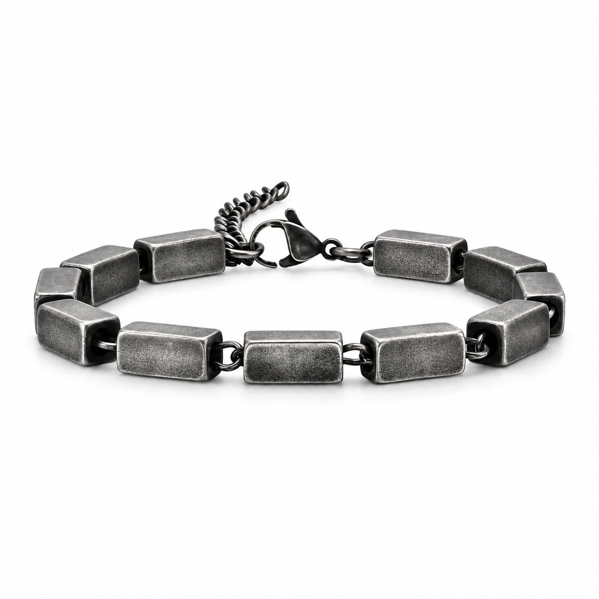 Pulsera Ladrillos - Acero Inox.