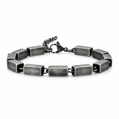 Pulsera Ladrillos - Acero Inox.