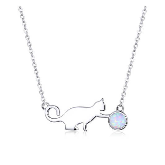 Collar La Bola de Estambre - Plata .925