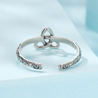 Anillo Nudo Celta - Plata .925