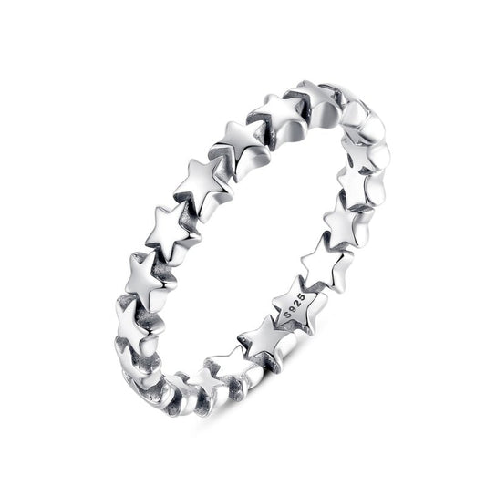Anillo Estrellas - Plata .925