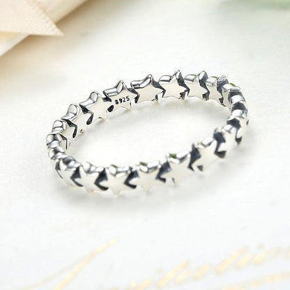 Anillo Estrellas - Plata .925