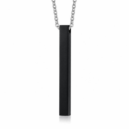 Collar Barra Vertical - Acero Inox.