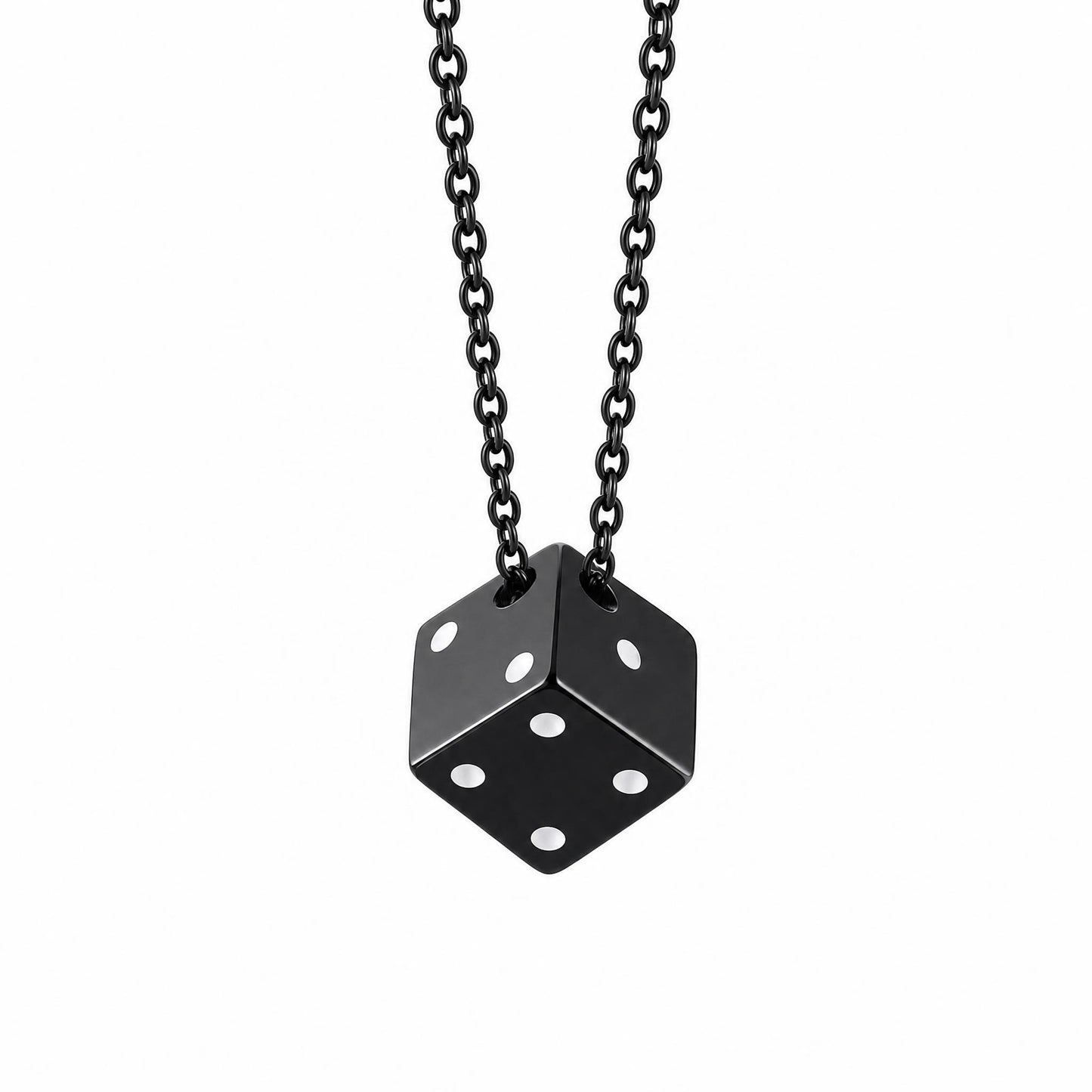Collar Suerte - Acero Inox.