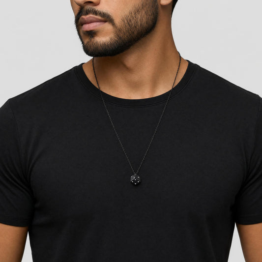 Collar Suerte - Acero Inox.