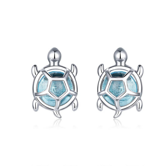 Aretes Tortugas - Plata .925