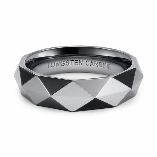 Anillo Cyber - Tungsteno