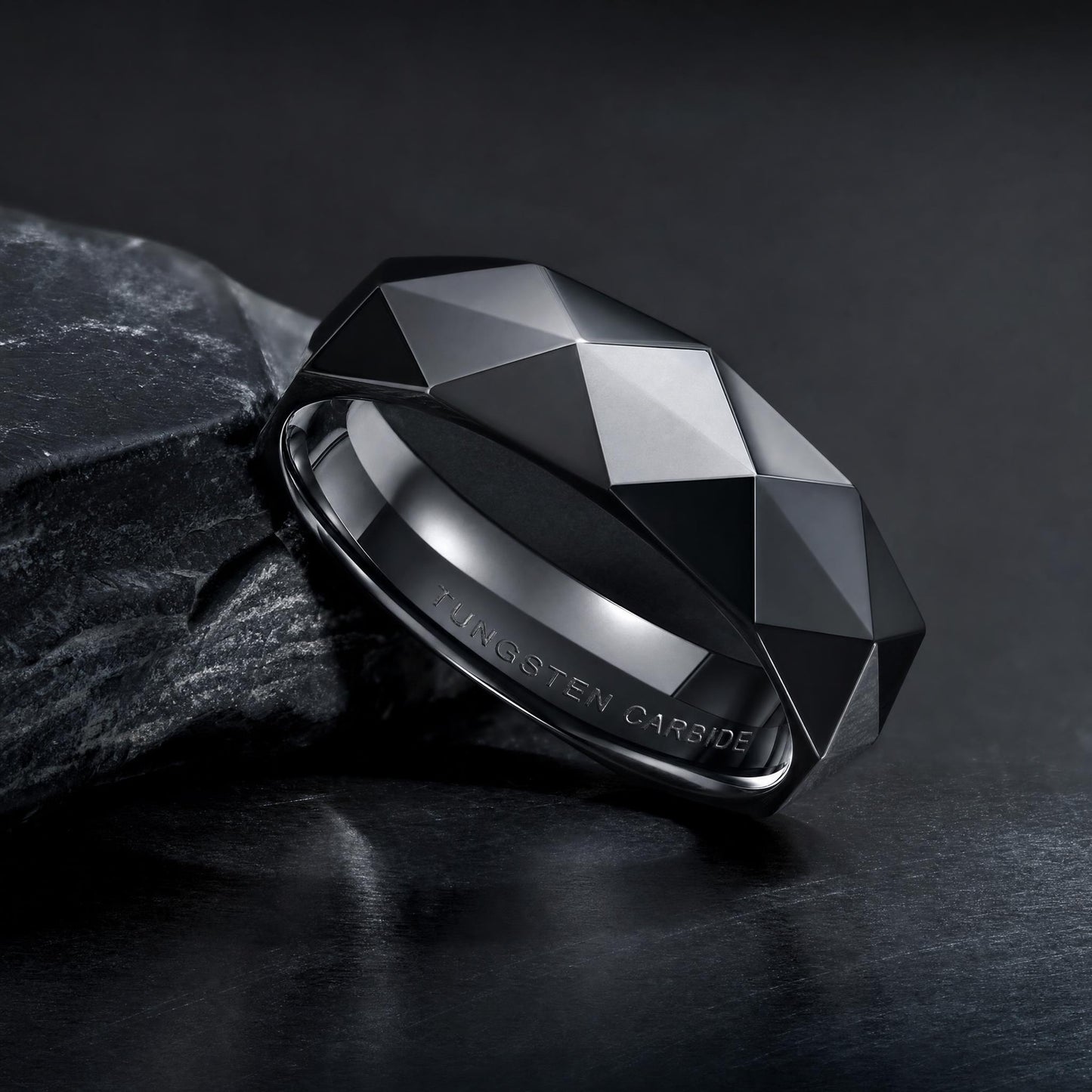 Anillo Cyber - Tungsteno