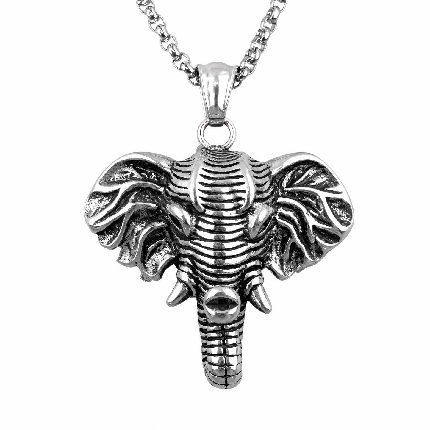 Collar Elefante - Acero Inox.