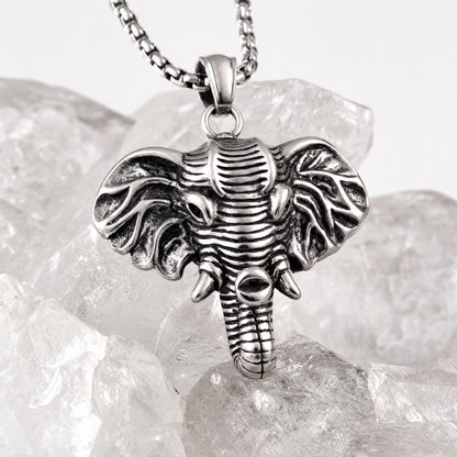 Collar Elefante - Acero Inox.