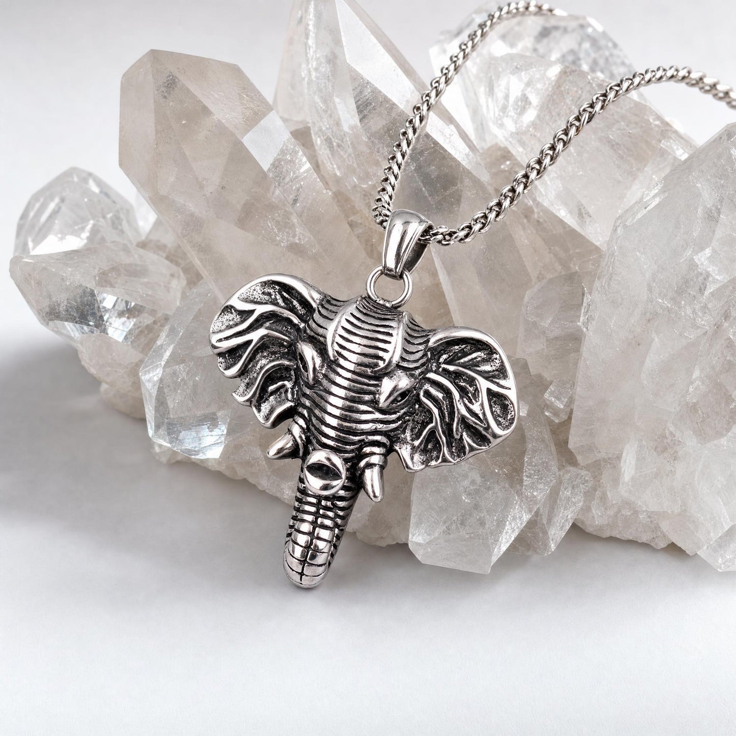 Collar Elefante - Acero Inox.