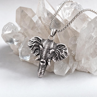 Collar Elefante - Acero Inox.