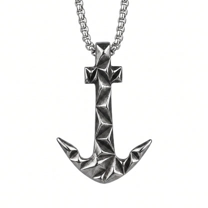 Collar Ancla Prisma - Acero Inox.