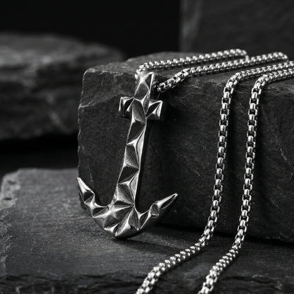 Collar Ancla Prisma - Acero Inox.