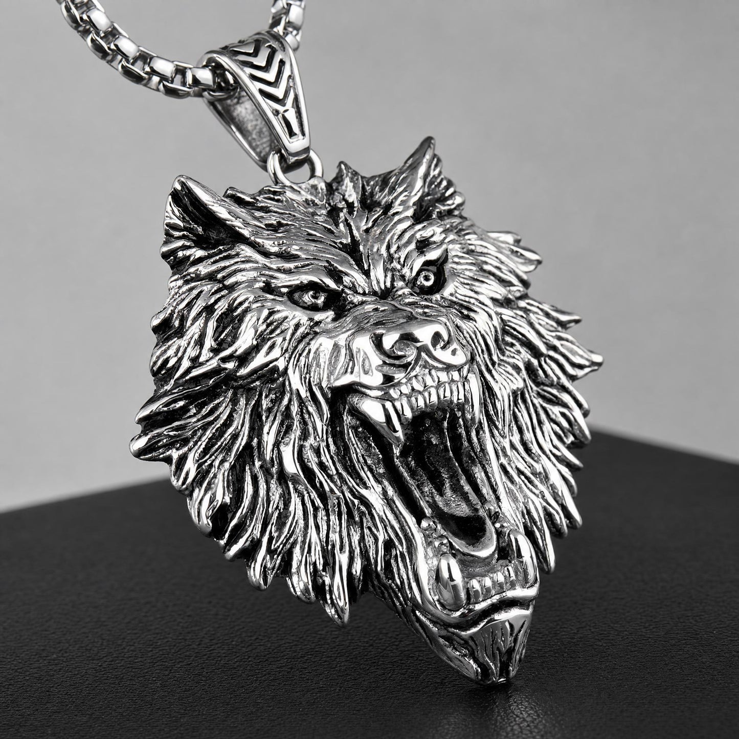 Collar Alfa - Acero Inox.