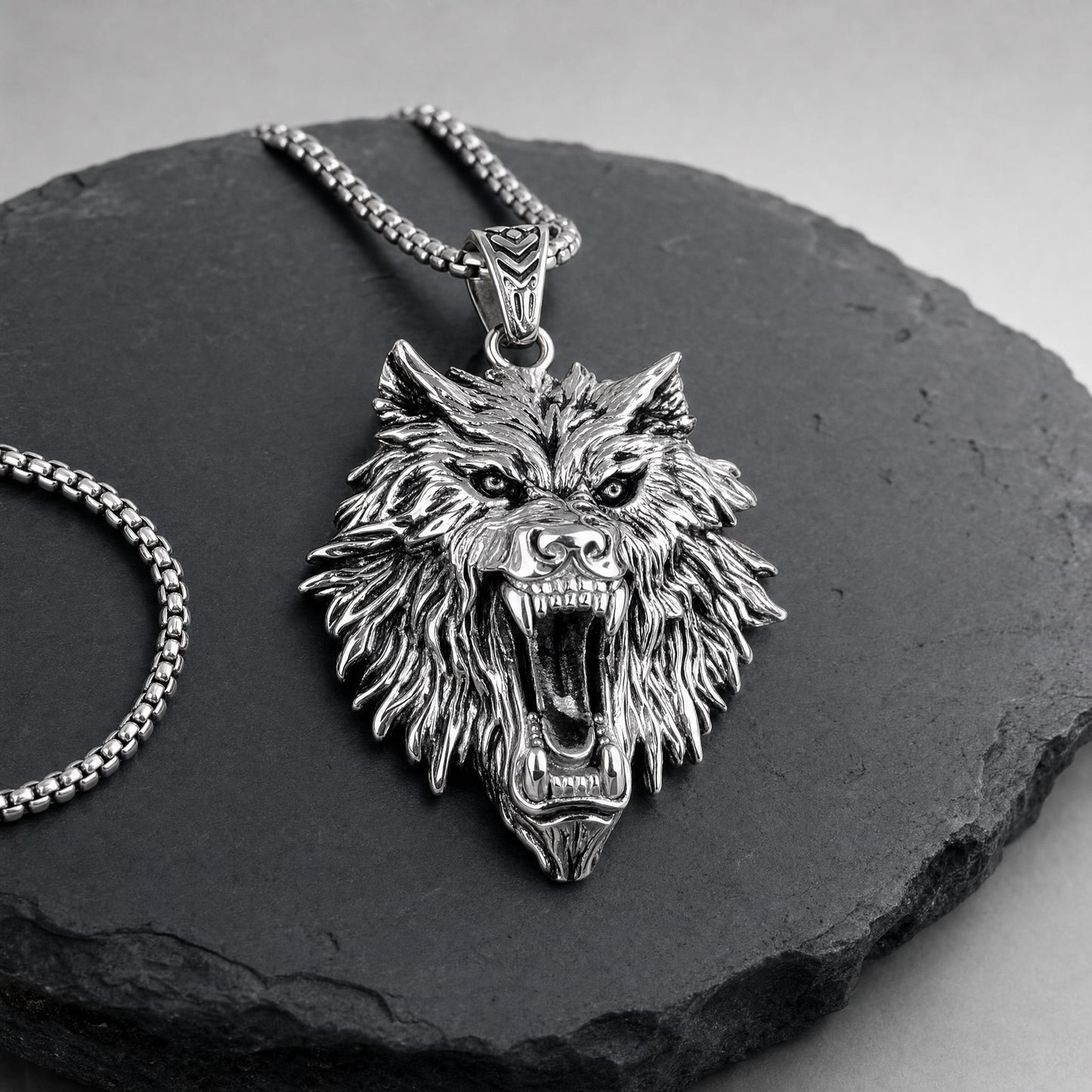 Collar Alfa - Acero Inox.