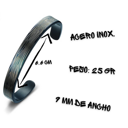 Pulsera Osmosis - Acero Inox.