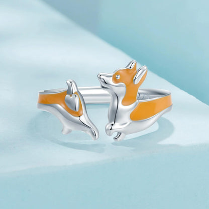Anillo Corgi - Plata .925