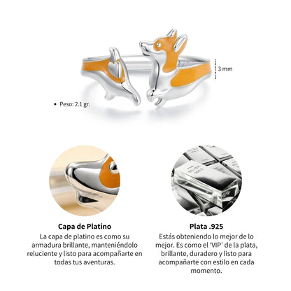 Anillo Corgi - Plata .925