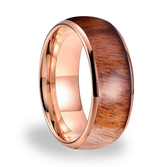 Anillo Madera - Tungsteno